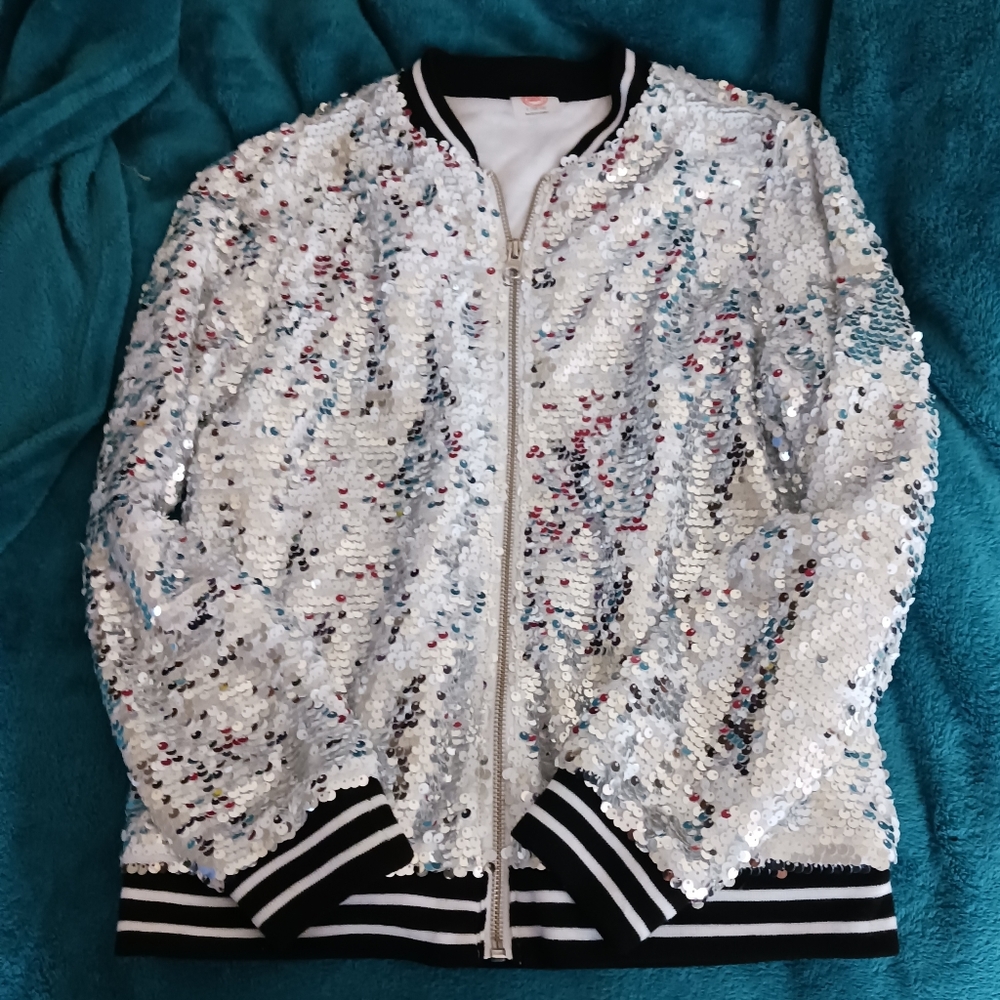 Girls Sequined Jacket